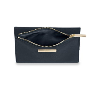 Katie Loxton Alise Soft Pebble Fold-out Purse Navy #4