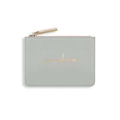 Katie Loxton Stylish Structured Coin Purse Live To Dream Grey #3