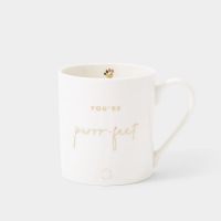 Katie Loxton Porcelain Mug 'You're Purrr-fect'