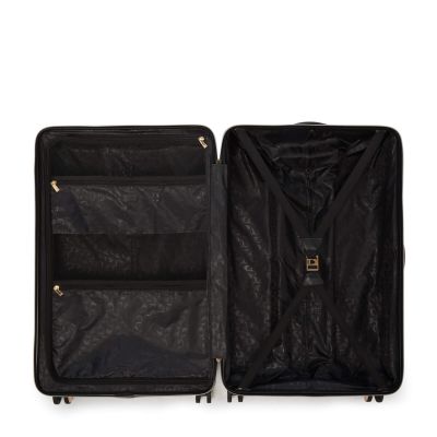 Dune London Olive 77cm Large Suitcase Black Gloss #5