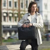 Plevier Navigator Omega Laptop Bag 17.3 Inch Black