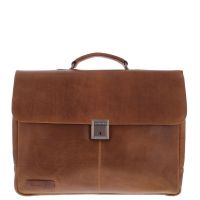 Plevier Navigator Decca Briefcase 17.3 Inch Brown