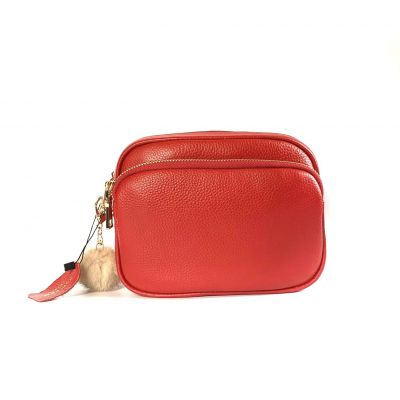 Pom Pom London Mayfair Bag & Accessories Red #1