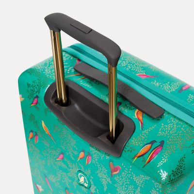 Sara Miller Birds Medium Suitcase Green #8
