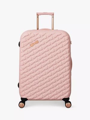 Ted Baker Belle 69cm 4-Wheel Medium Suitcase - Pink #1