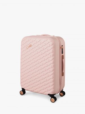 Ted Baker Belle 69cm 4-Wheel Medium Suitcase - Pink #2