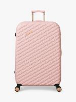 Ted Baker Belle 79cm 4-Wheel Large Suitcase - Pink