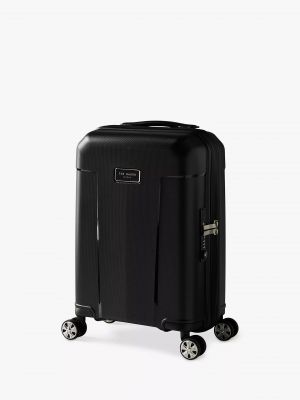 Ted Baker Flying Colours 54cm 4-Wheel Cabin Case - Jet Black #2