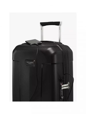 Ted Baker Flying Colours 54cm 4-Wheel Cabin Case - Jet Black #4