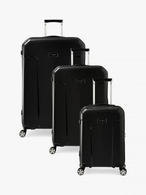 Ted Baker Flying Colours 67cm 4-Wheel Medium Suitcase - Black #4