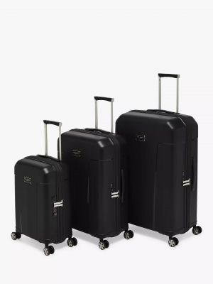 Ted Baker Flying Colours 80cm 4-Wheel Large Suitcase - Jet Black #4