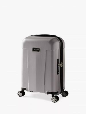 Ted Baker Flying Colours 54cm 4-Wheel Cabin Case - Frost Grey #2