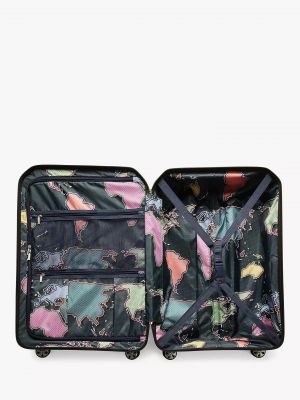 Ted Baker Flying Colours 67cm 4-Wheel Medium Suitcase - Frost Grey #4