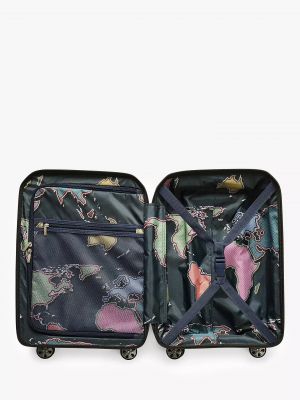 Ted Baker Flying Colours 54cm 4-Wheel Cabin Case - Forest Green #5