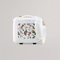 Ted Baker Scattered Bouquet Vanity Case White