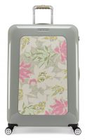 Ted Baker Take Flight Sage 79cm Large 4-Wheel Suitcase Grey