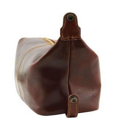Tuscany Leather Roxy Leather Toilet Bag Brown #2