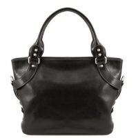 Tuscany Leather Ilenia Shoulder Bag Black
