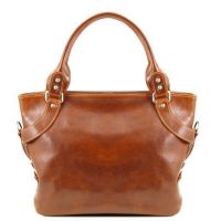Tuscany Leather Ilenia Shoulder Bag Honey