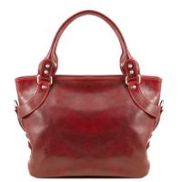 Tuscany Leather Ilenia Shoulder Bag Red