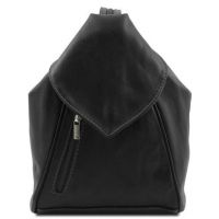 Tuscany Leather Classic Delhi Backpack Black