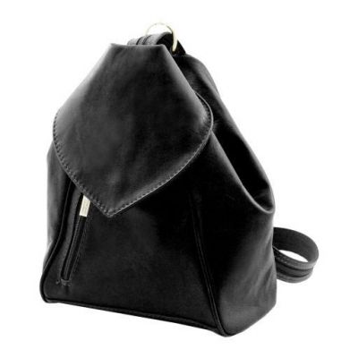 Tuscany Leather Classic Delhi Backpack Black #2