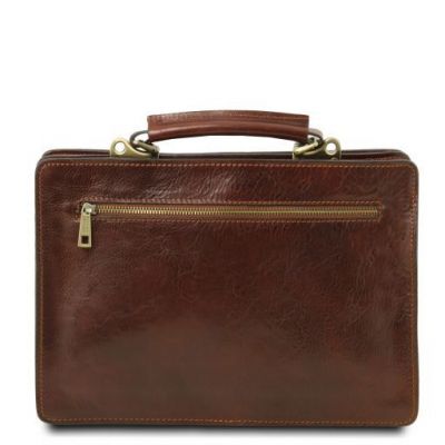Tuscany Leather Tania Leather Lady Handbag Brown #4