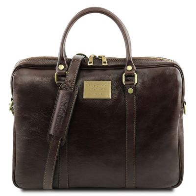 Tuscany Leather Prato Brown Exclusive Laptop Case #3