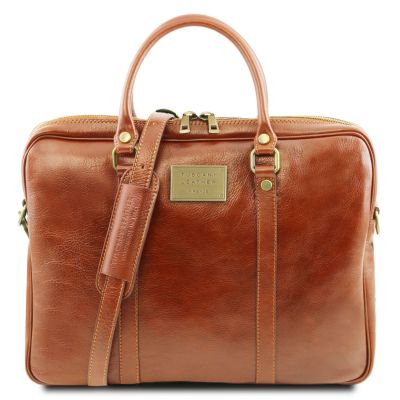 Tuscany Leather Prato Brown Exclusive Laptop Case #4