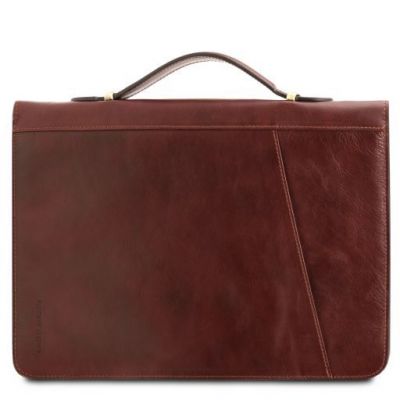 Tuscany Leather Costanzo Exclusive Leather Portfolio Brown #4
