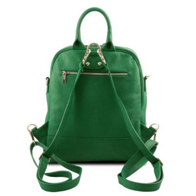 Tuscany Leather TL Bag Soft Leather Backpack For Women Green #3