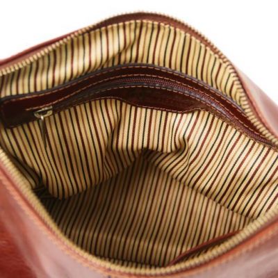 Tuscany Leather Sabrina Leather Hobo Bag Red #9