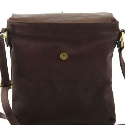Tuscany Leather Classic Morgan Shoulder Bag Brown #3