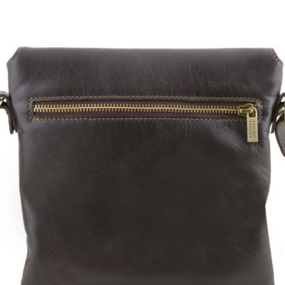 Tuscany Leather Classic Morgan Shoulder Bag Brown #4