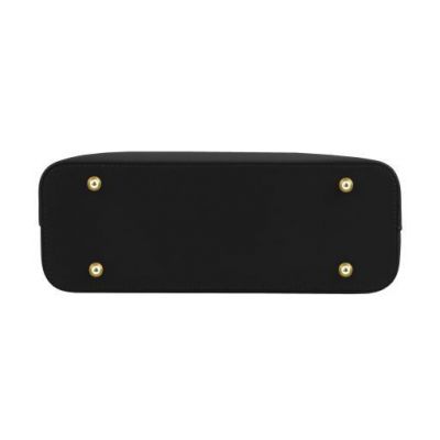 Tuscany Leather Tote Handbag - Small Size Black #3
