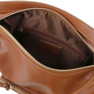 Tuscany Leather TL Bag Leather Convertible Bag Cinnamon #2