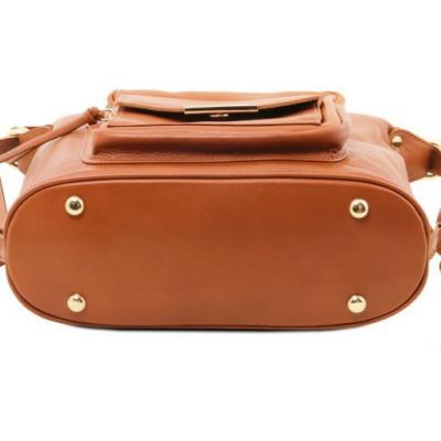 Tuscany Leather TL Bag Leather Convertible Bag Cinnamon #6
