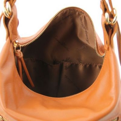Tuscany Leather TL Bag Leather Convertible Bag Cinnamon #9