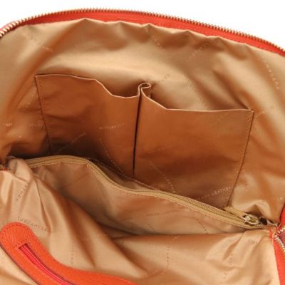 Tuscany Leather TL Bag Soft Leather Backpack For Women Brandy #5