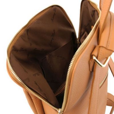 Tuscany Leather TL Bag Soft Leather Backpack For Women Cognac #4