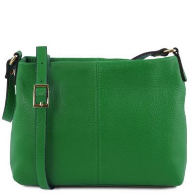 Tuscany Leather Bag Soft Leather Shoulder Bag Green