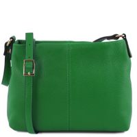 Tuscany Leather Bag Soft Leather Shoulder Bag Green