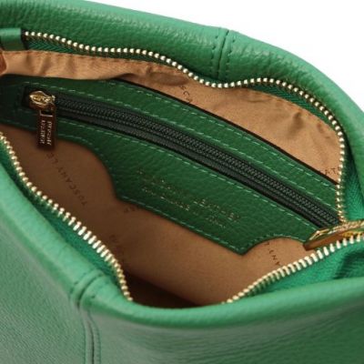 Tuscany Leather Bag Soft Leather Shoulder Bag Green #3