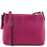 Tuscany Leather Bag Soft Leather Shoulder Bag Pink