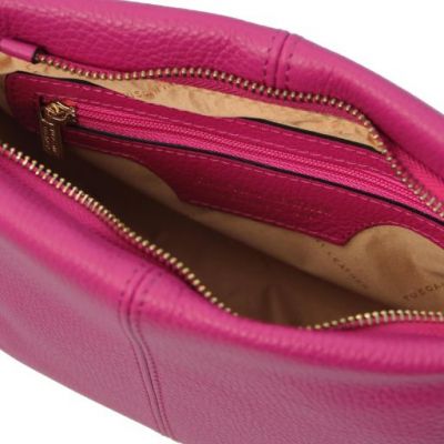 Tuscany Leather Bag Soft Leather Shoulder Bag Pink #3