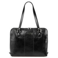 Tuscany Leather Ravenna Exclusive Lady Business Bag Black