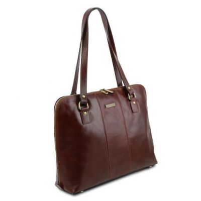 Tuscany Leather Ravenna Exclusive Lady Business Bag Honey #3