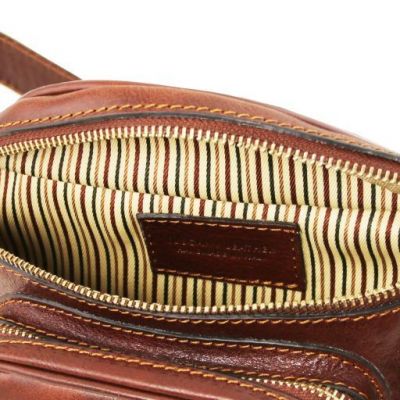 Tuscany Leather Fanny Pack Brown #3