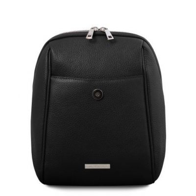 Tuscany Leather TL Bag Soft Leather Backpack Black #2