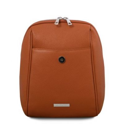 Tuscany Leather TL Bag Soft Leather Backpack Cognac #2